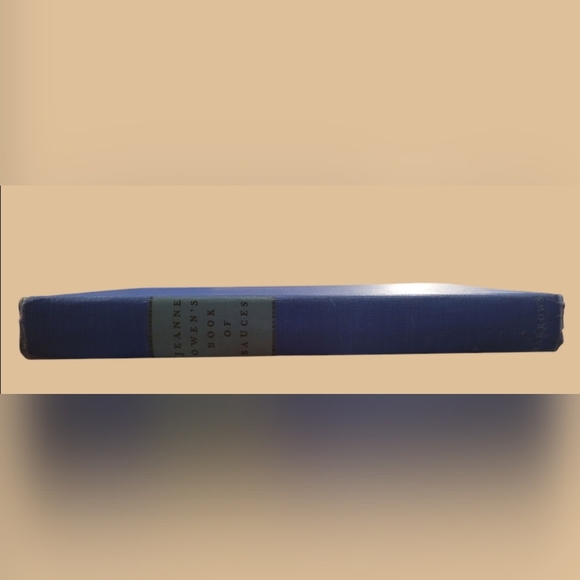 VINTAGE 1941 "BOOK OF SAUCES" BY JEANNE OWEN FIRST EDITION ~ HARDCOVER - Picture 8 of 8